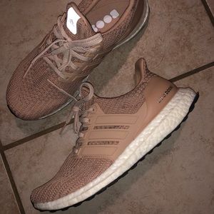 Size 7.5 Adidas UltraBoost Pink Running Shoes